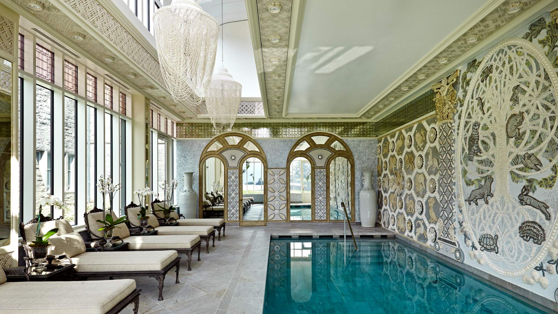 Ashford Castle pool & spa © Ashford Castle