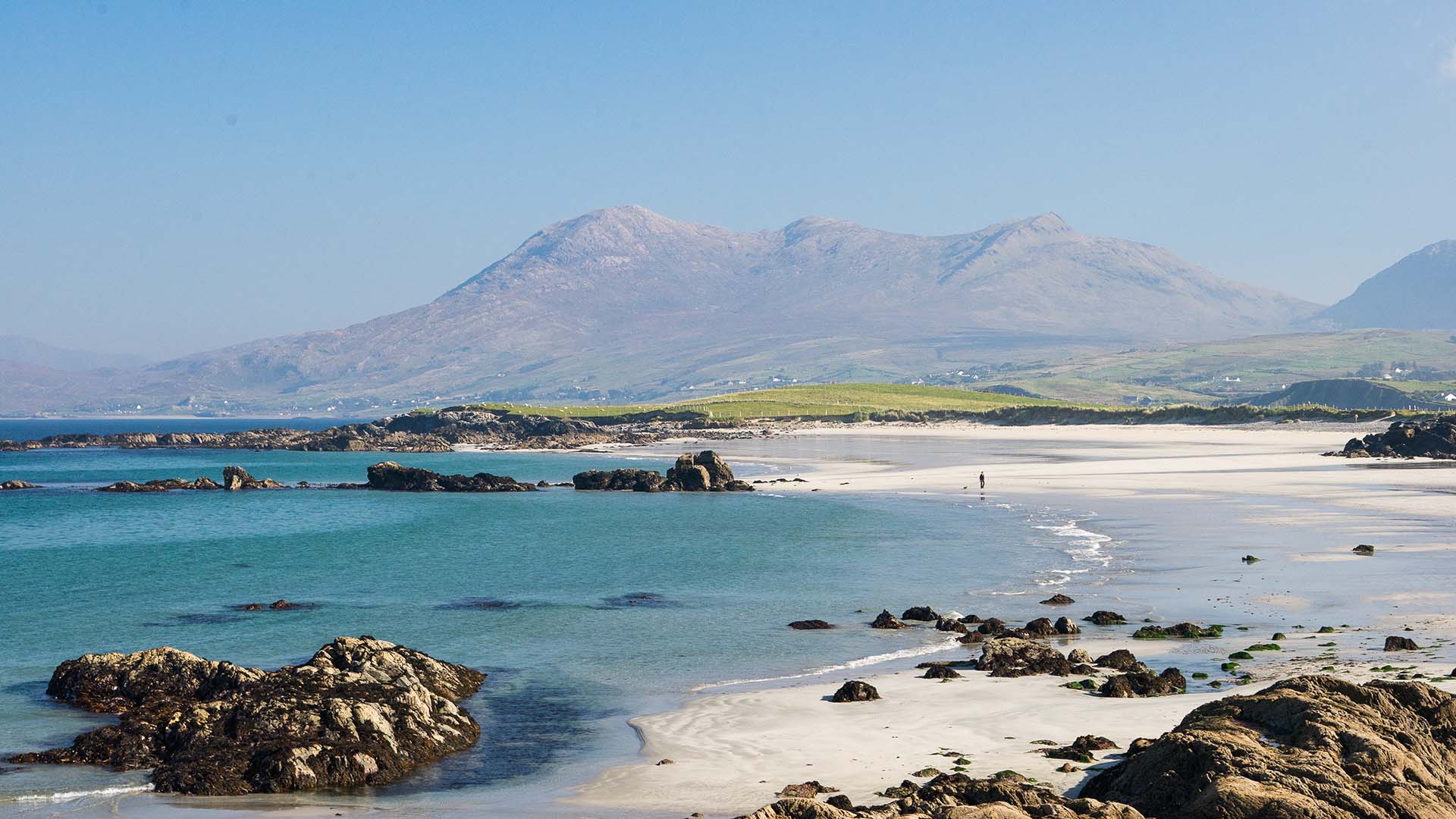 Renvyle Beach in Connemara in County Galway ©Christian McLeod - Fáilte Ireland