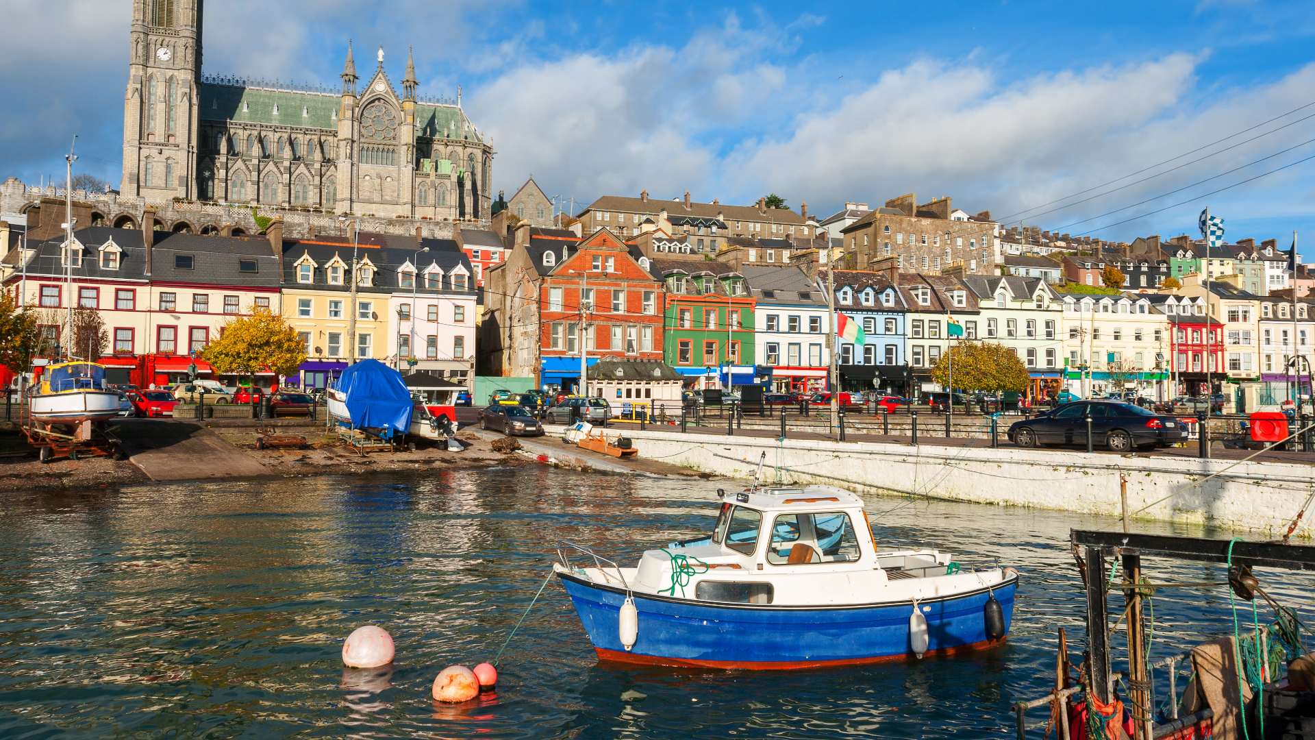 The harbour at Cobh. County Cork, Ireland