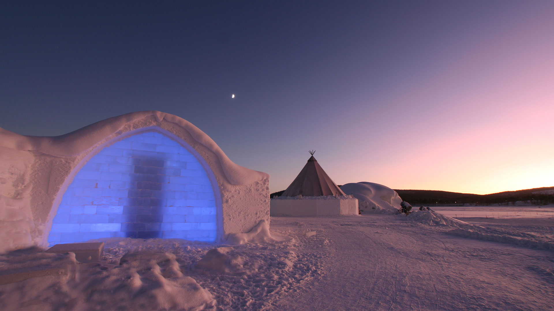 Kiruna Ice Hotel, Swedish Lapland