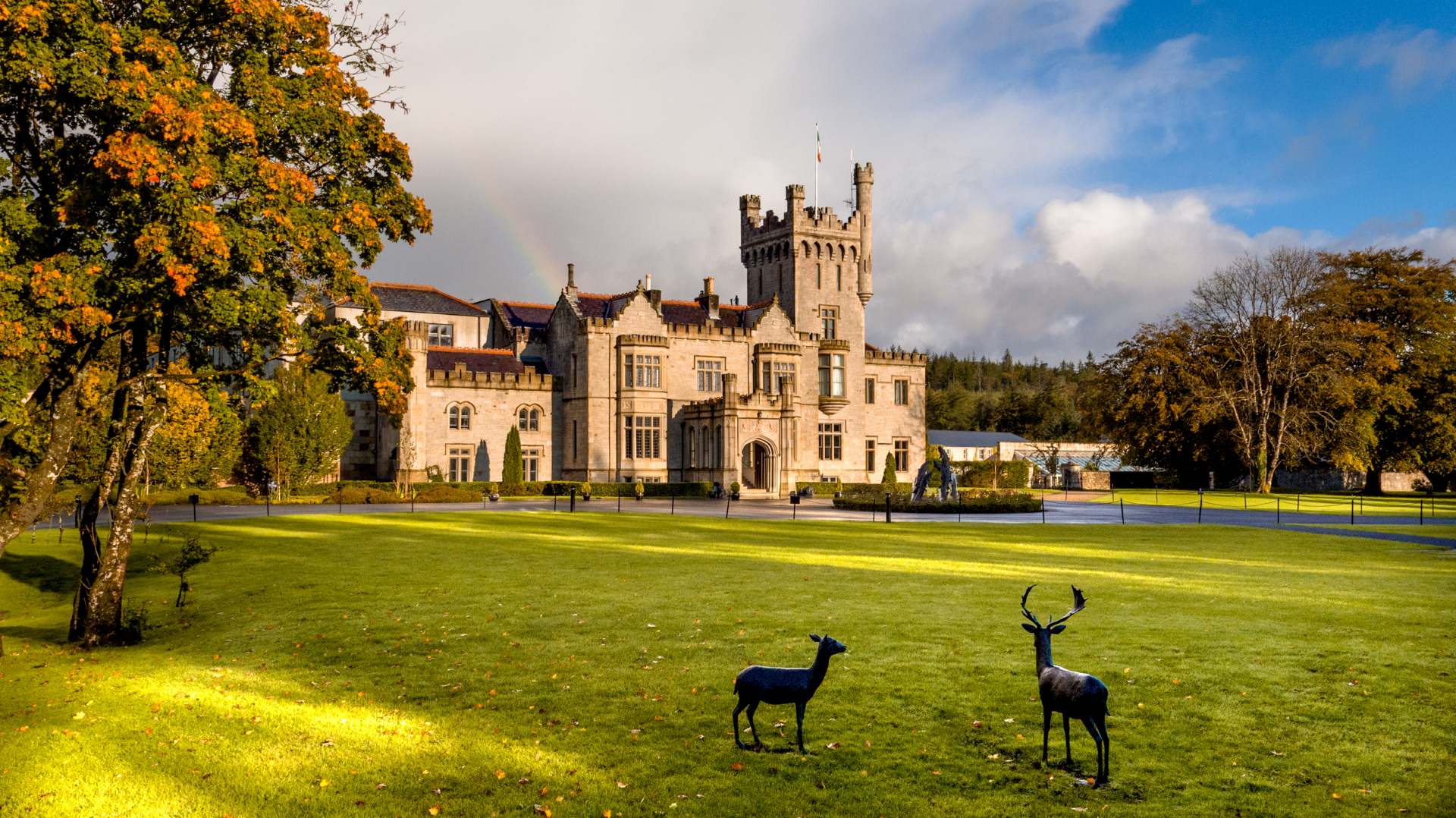 Lough Eske in autumn @ Lough Eske Castle