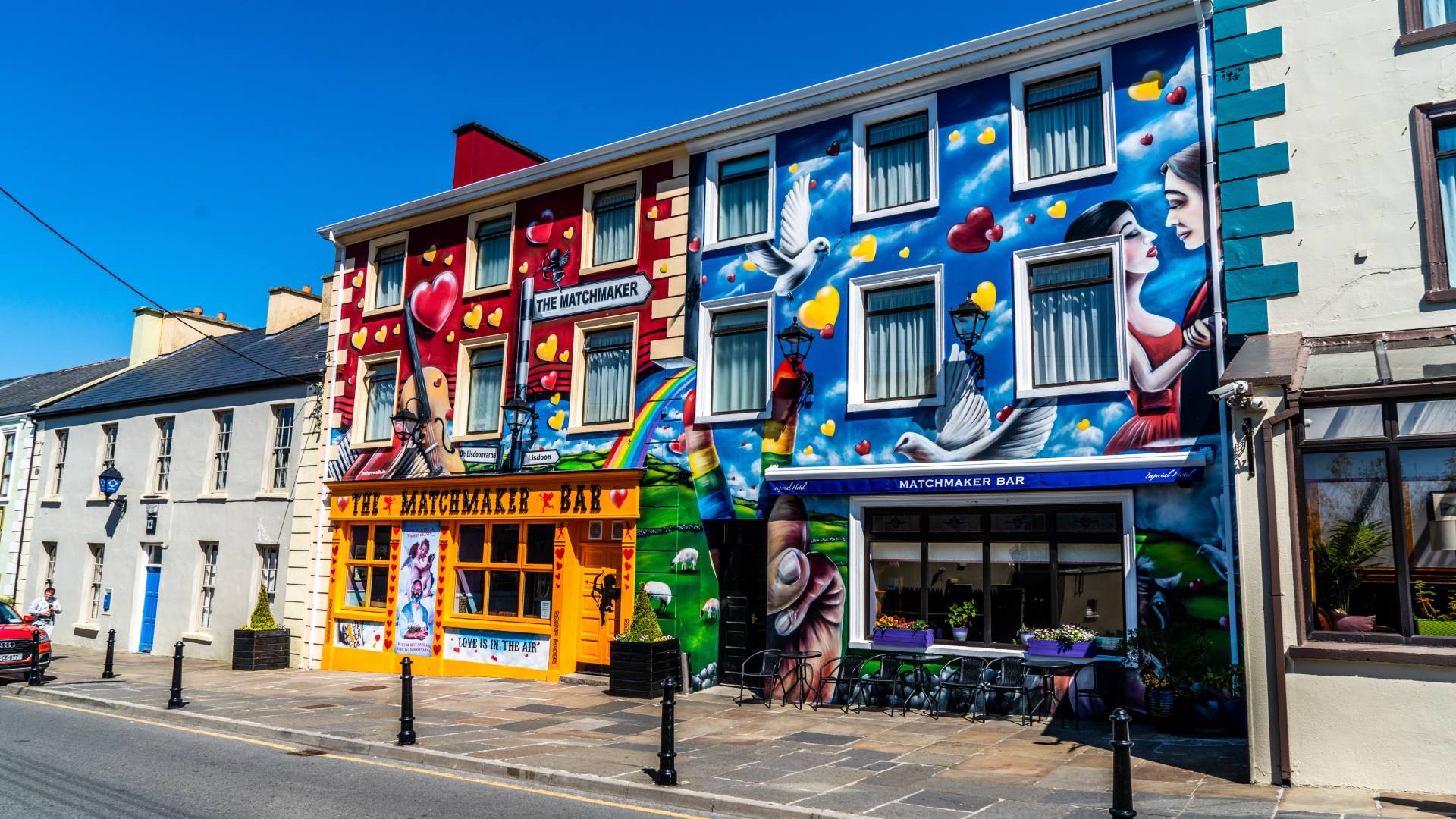 Traditional instruments at Fleadh Cheoil na hÉireann 2022 in Mullingar, Co Westmeath. ©Westmeath County Council
