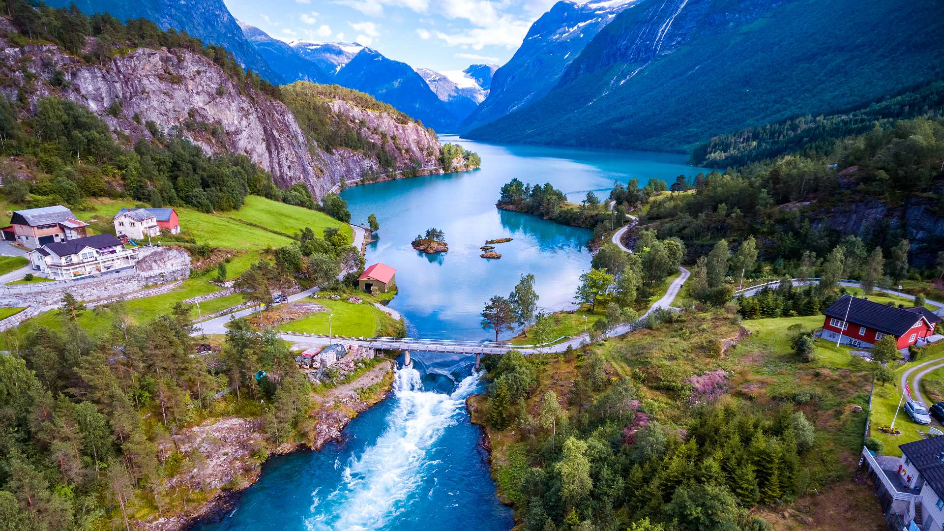 The stunning fjords in Norway