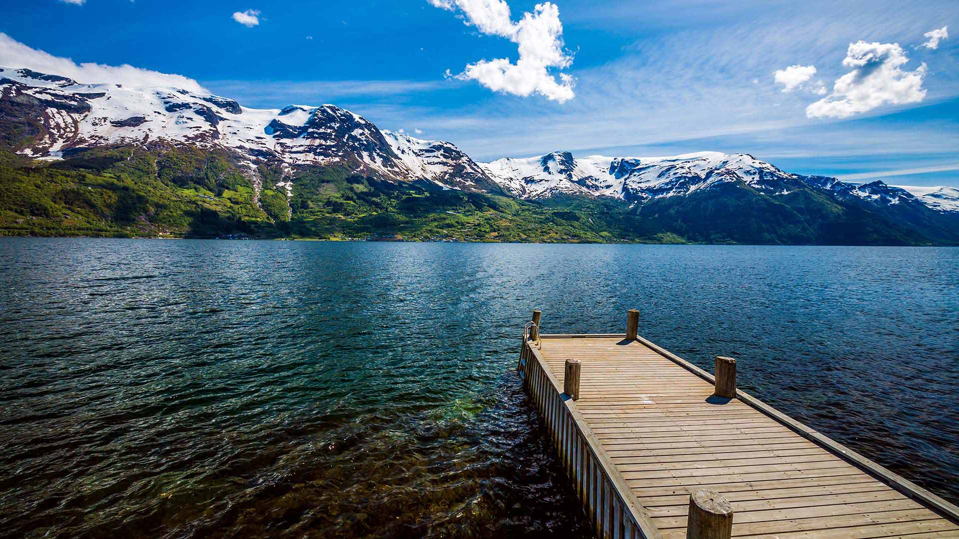 Beautiful Fjord in Norway