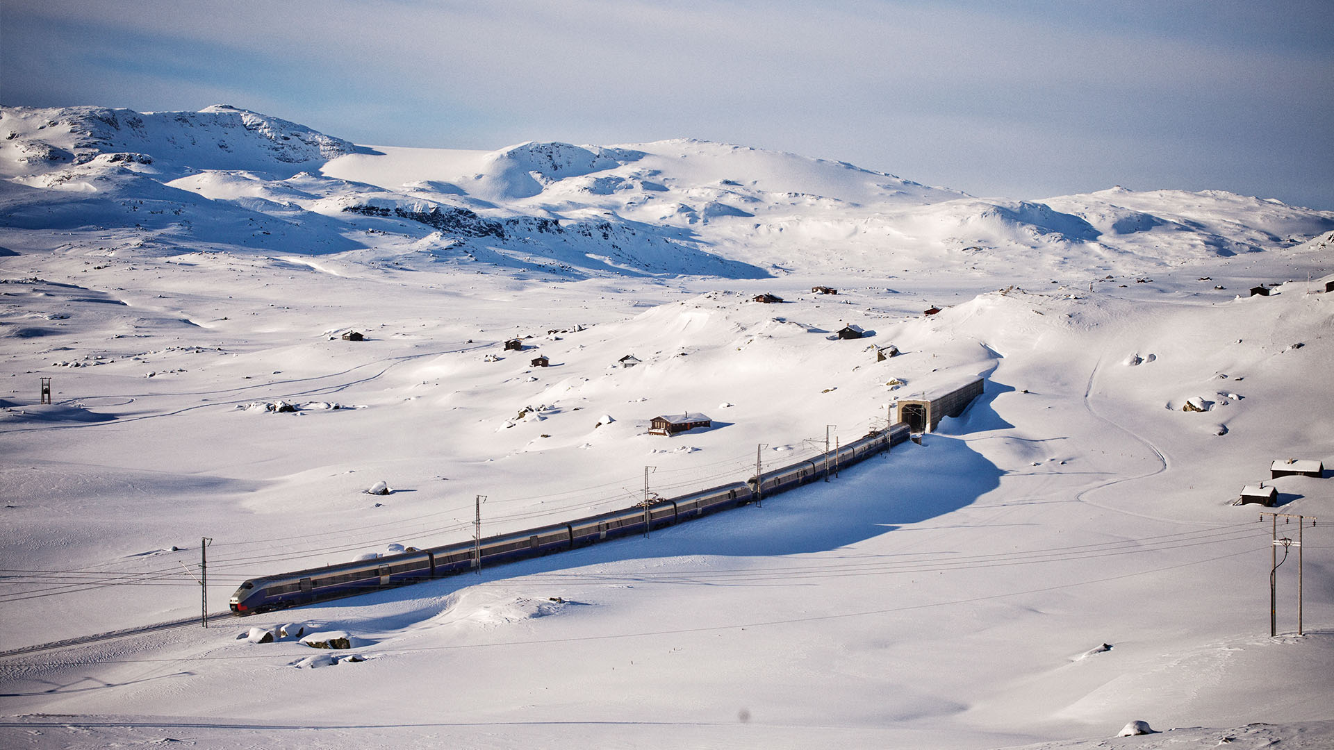 Bergensbanen at winter ©fjordtours
