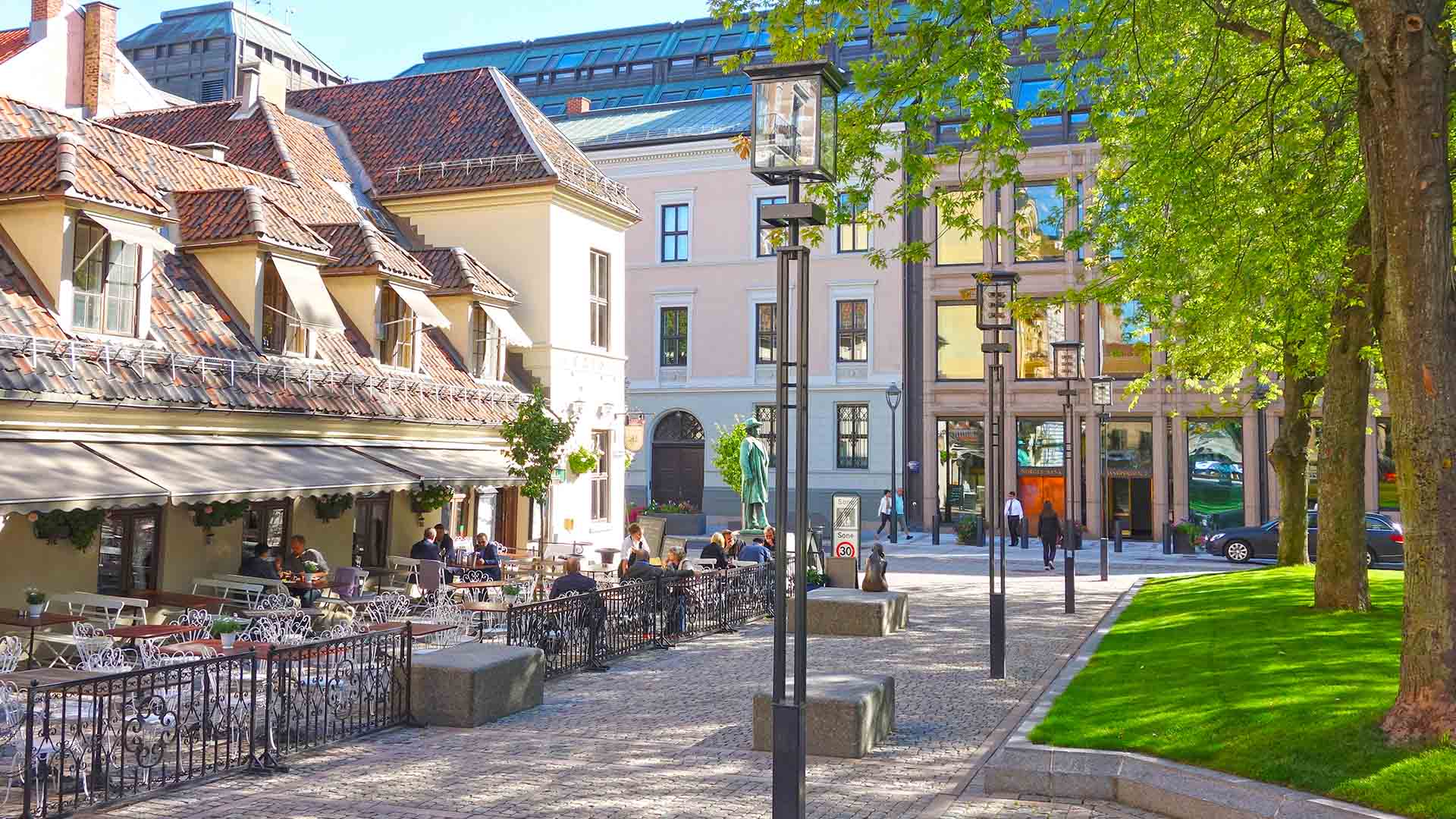 Cafe in Oslo, Norway