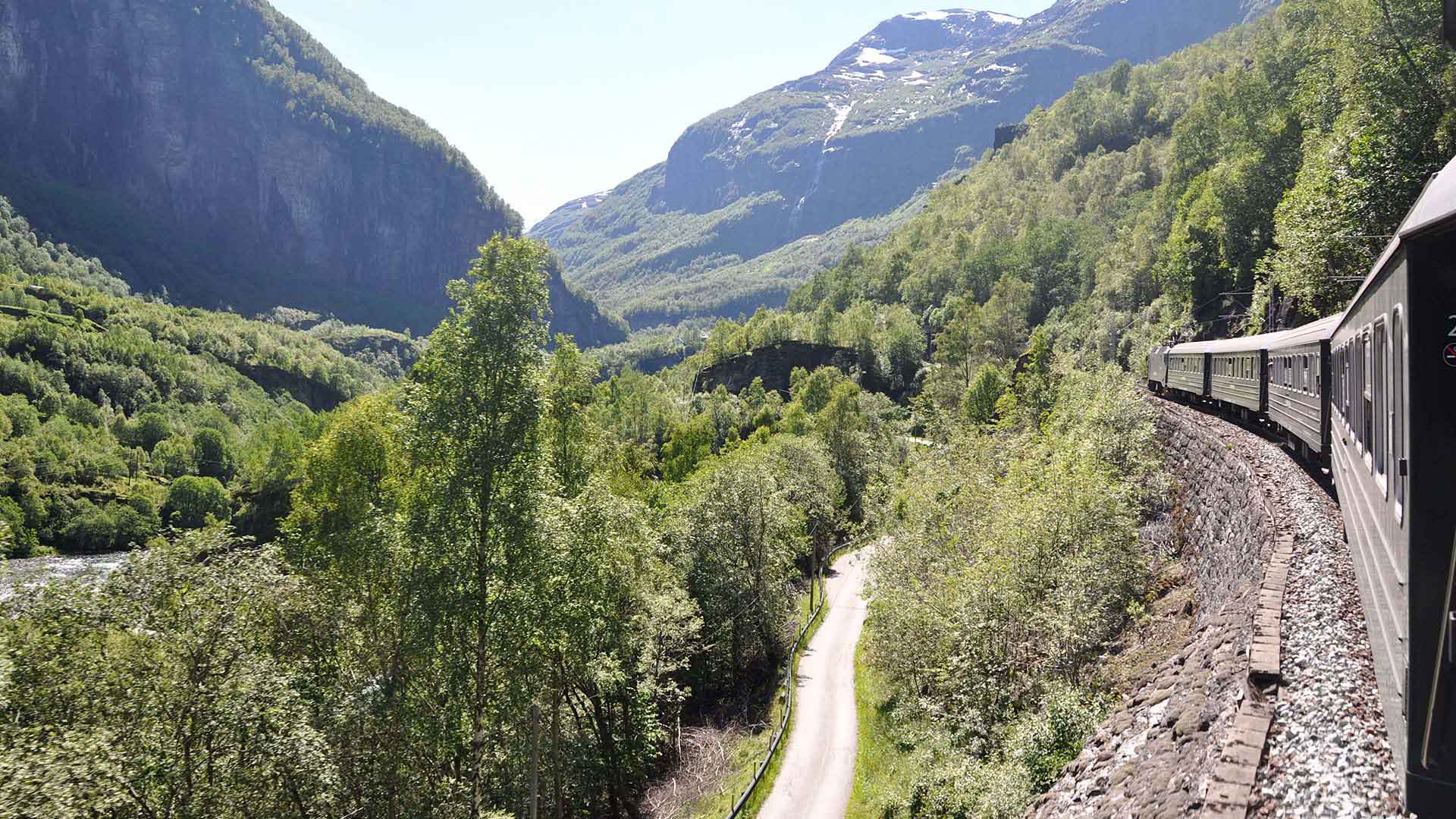 View from Flam Railway