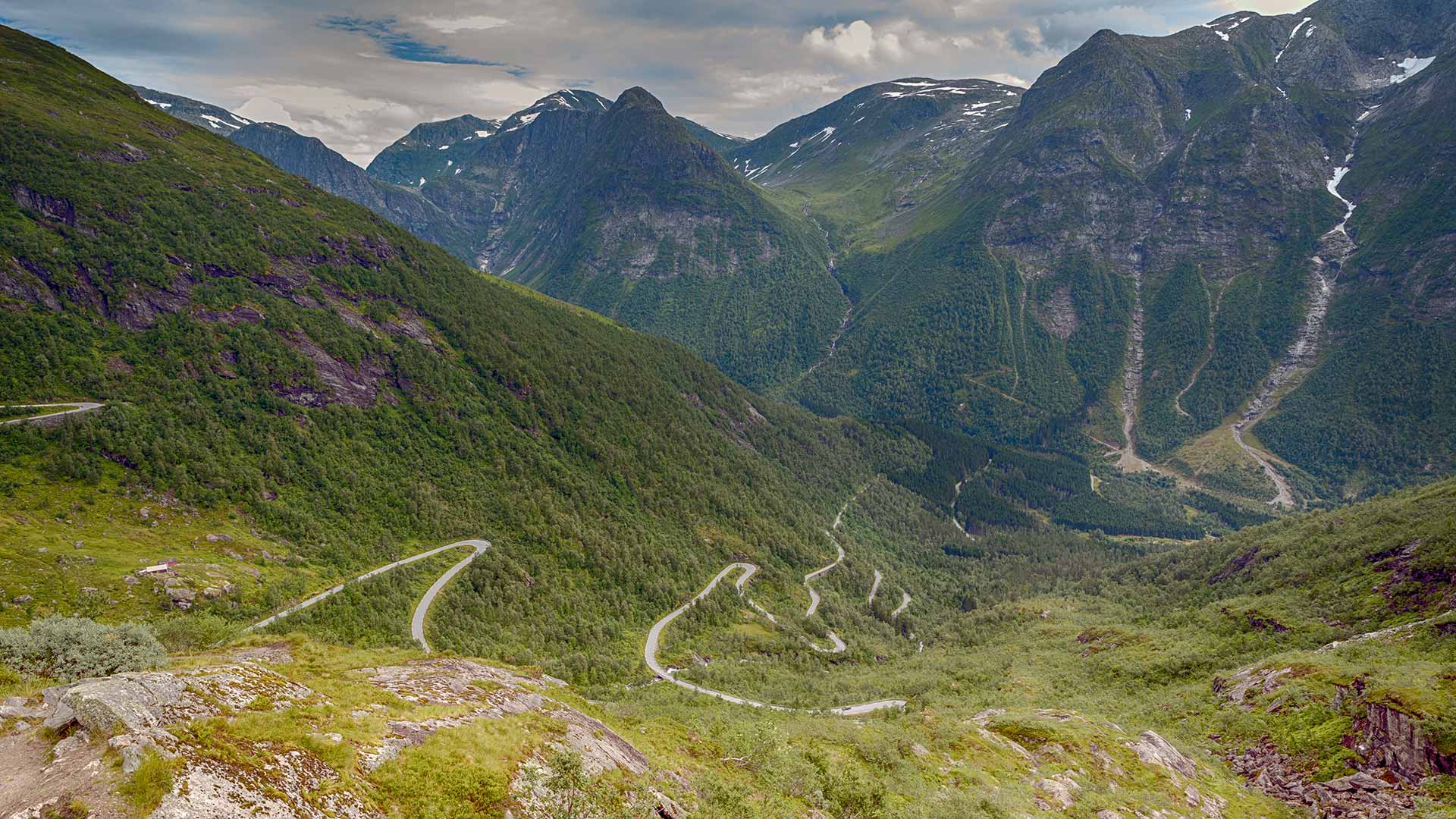 Gaularfjellet hairpin bends