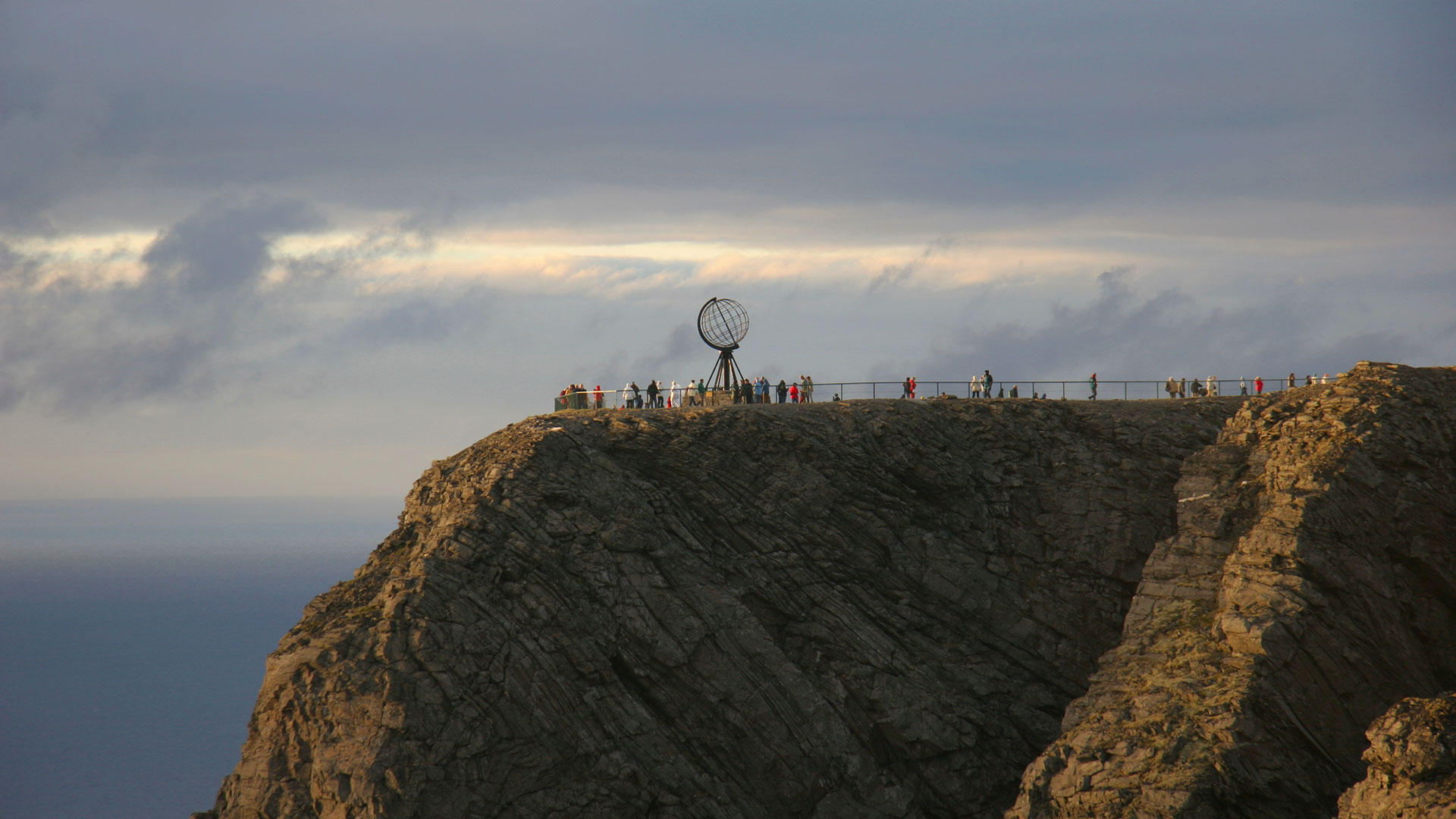 cliff of the north cape