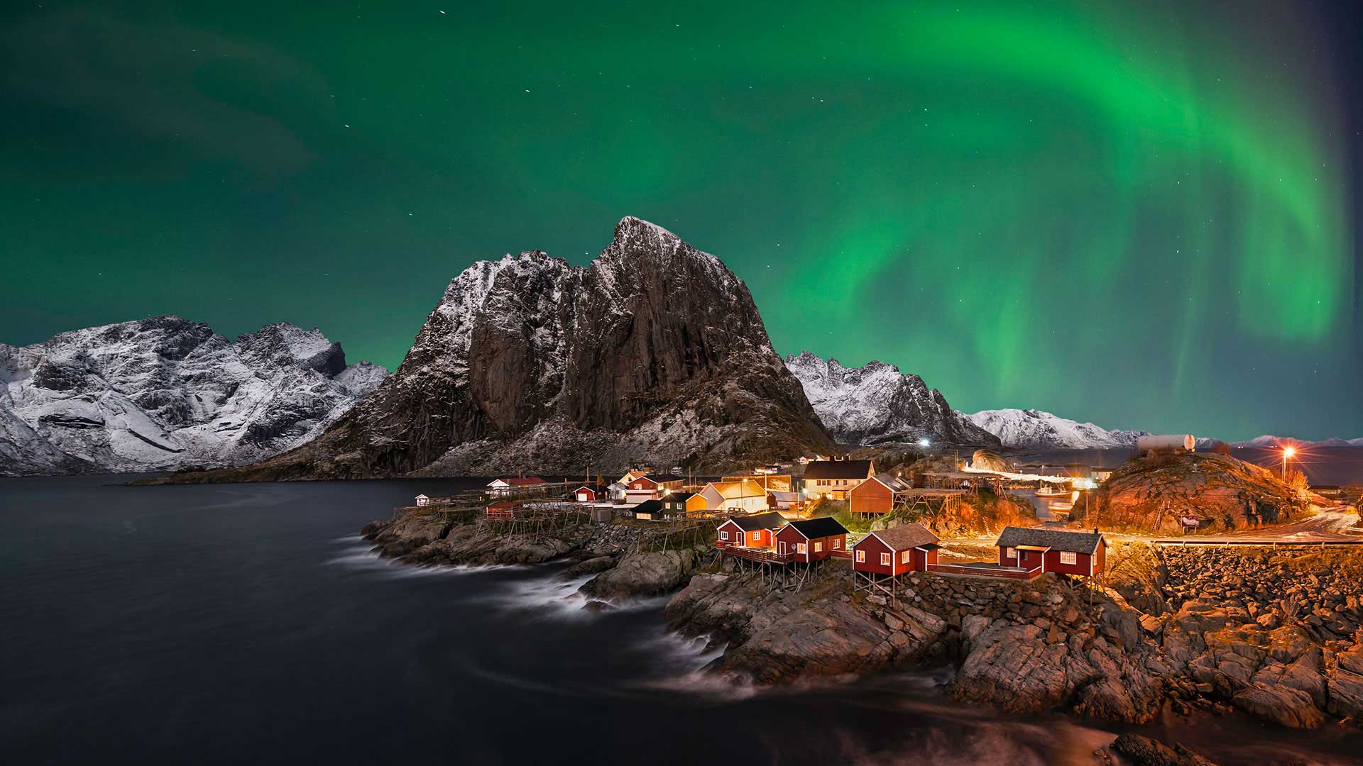 Northern Lights over Lofoten