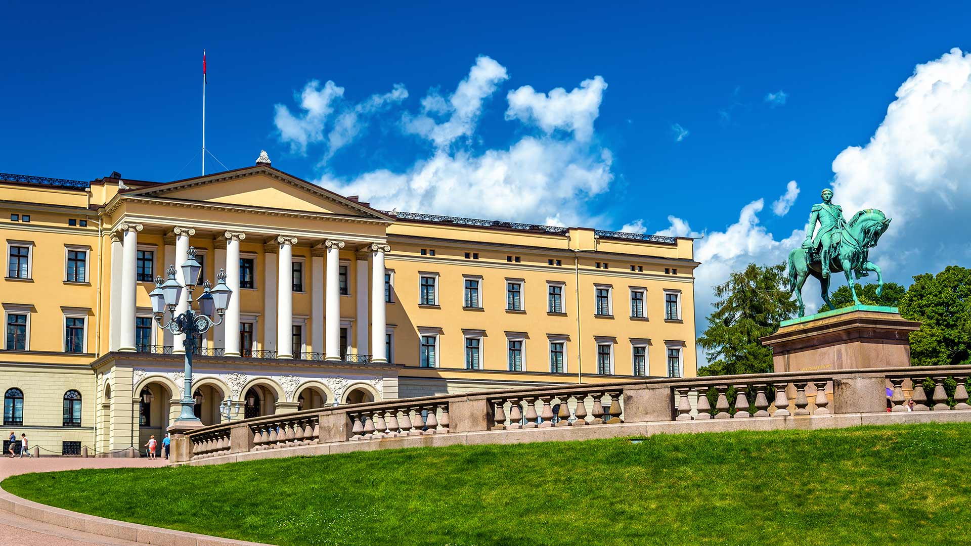 The Royal Palace in Oslo