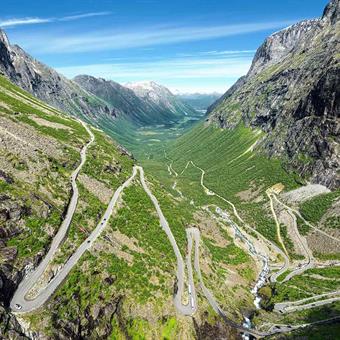 Trollstigen Road in Norway