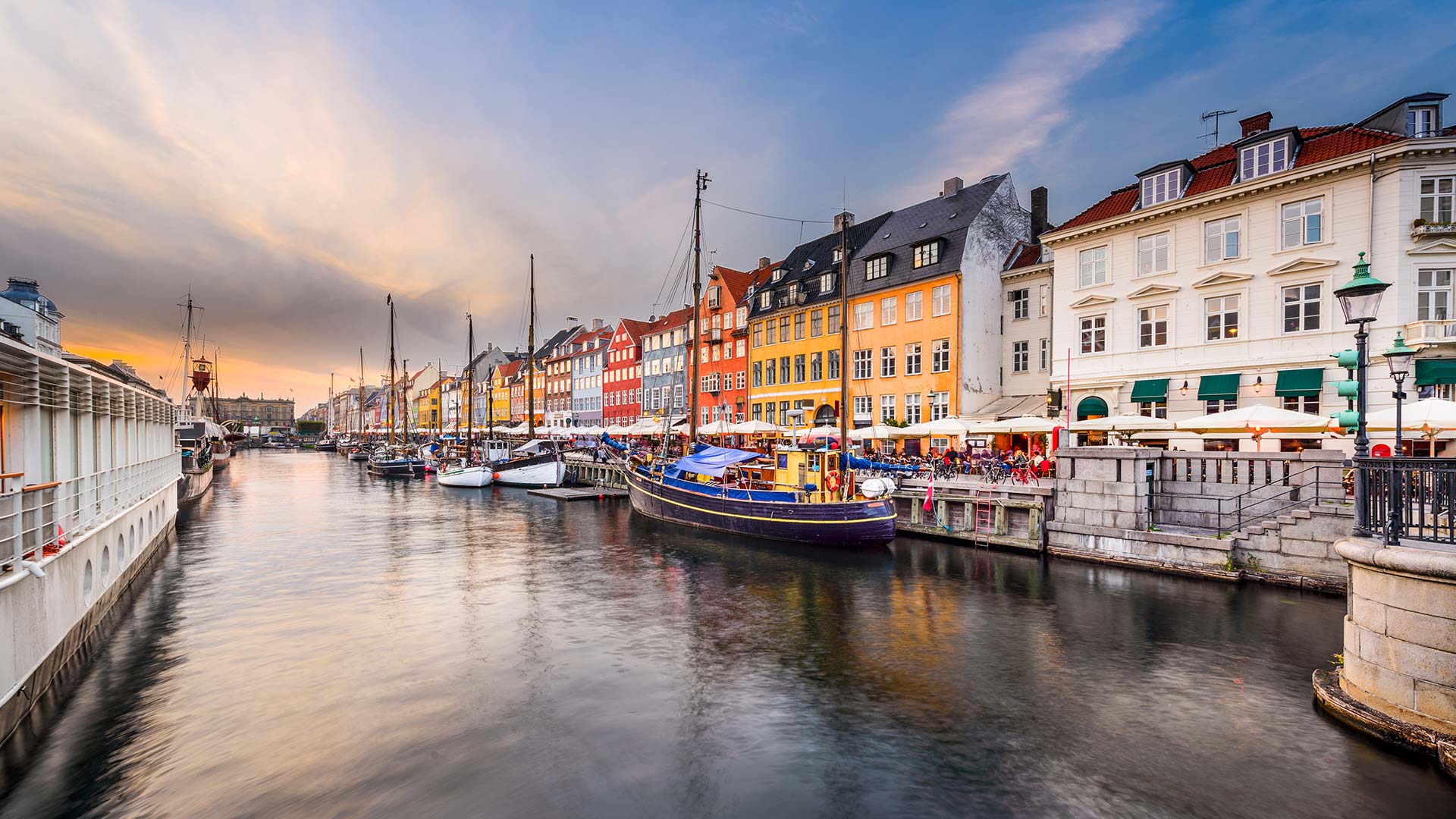 Nyhavn Canal in Copenhagen