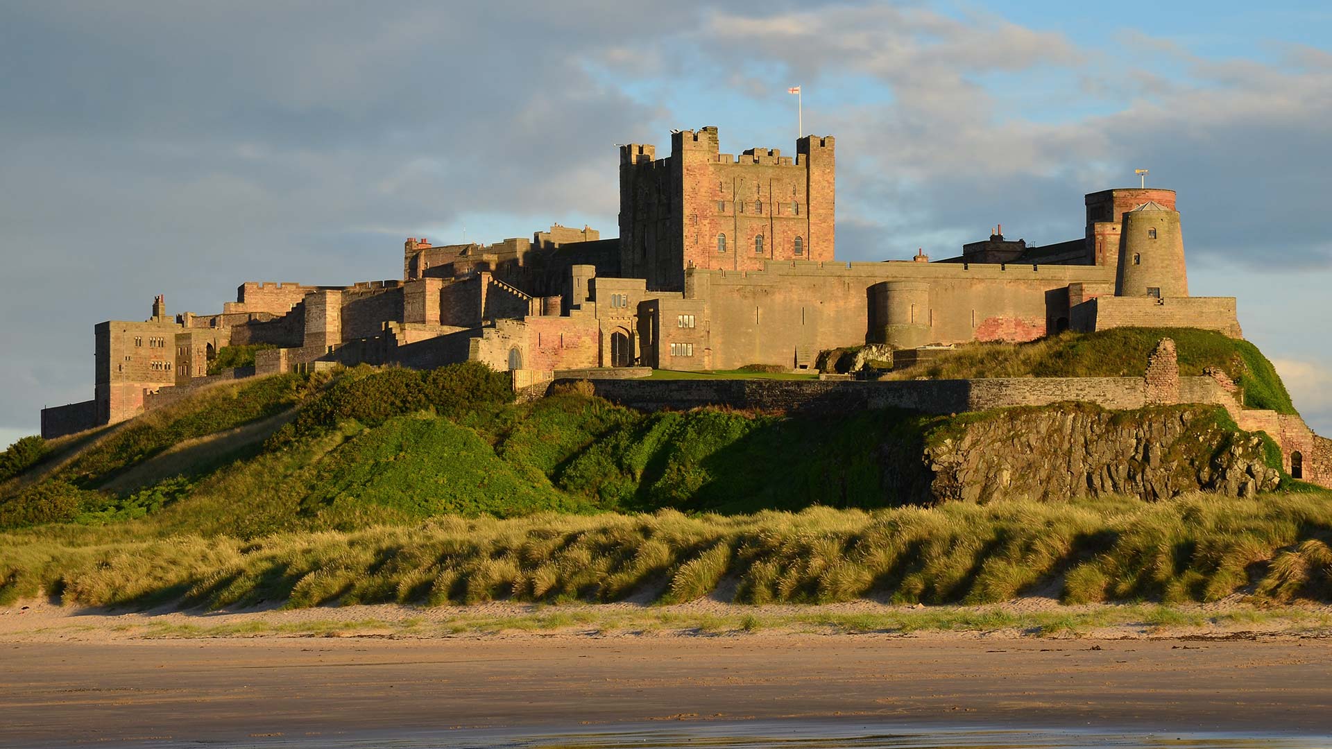Bamburgh Castle, Northern England