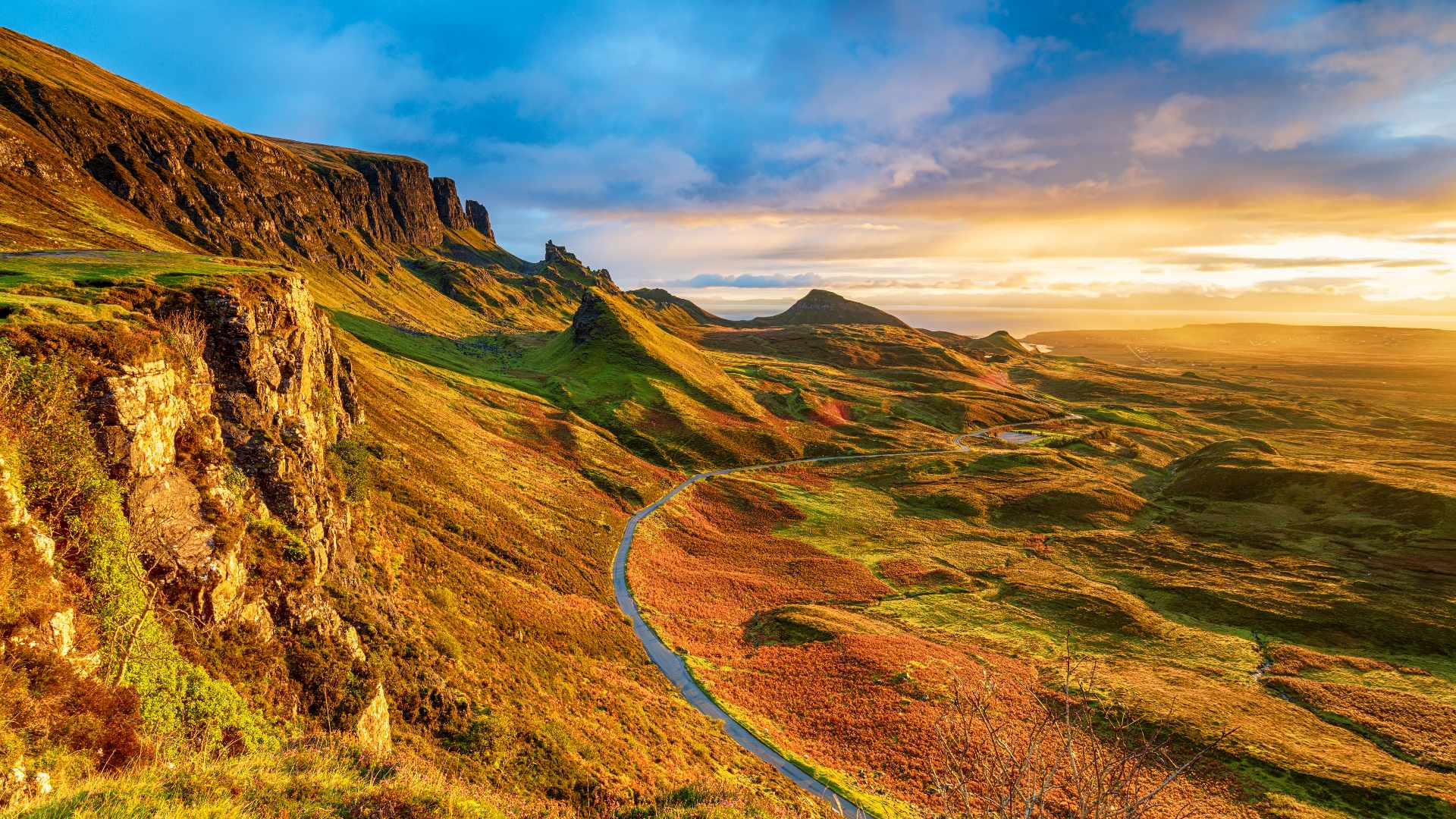 Sunrise over the Quiraing, Isle of Skye