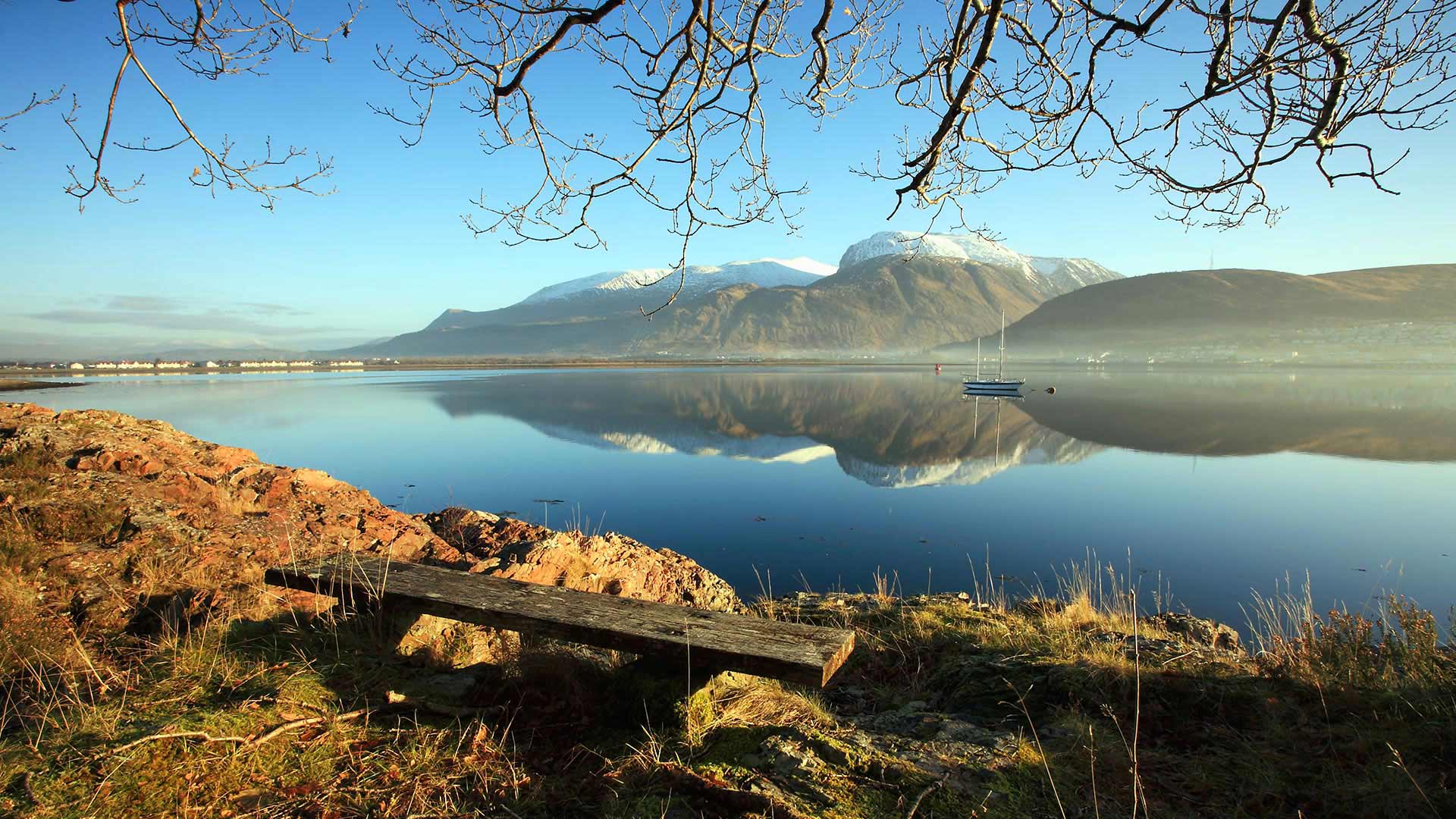 Ben Nevis and Loch Linnhe, Scotland