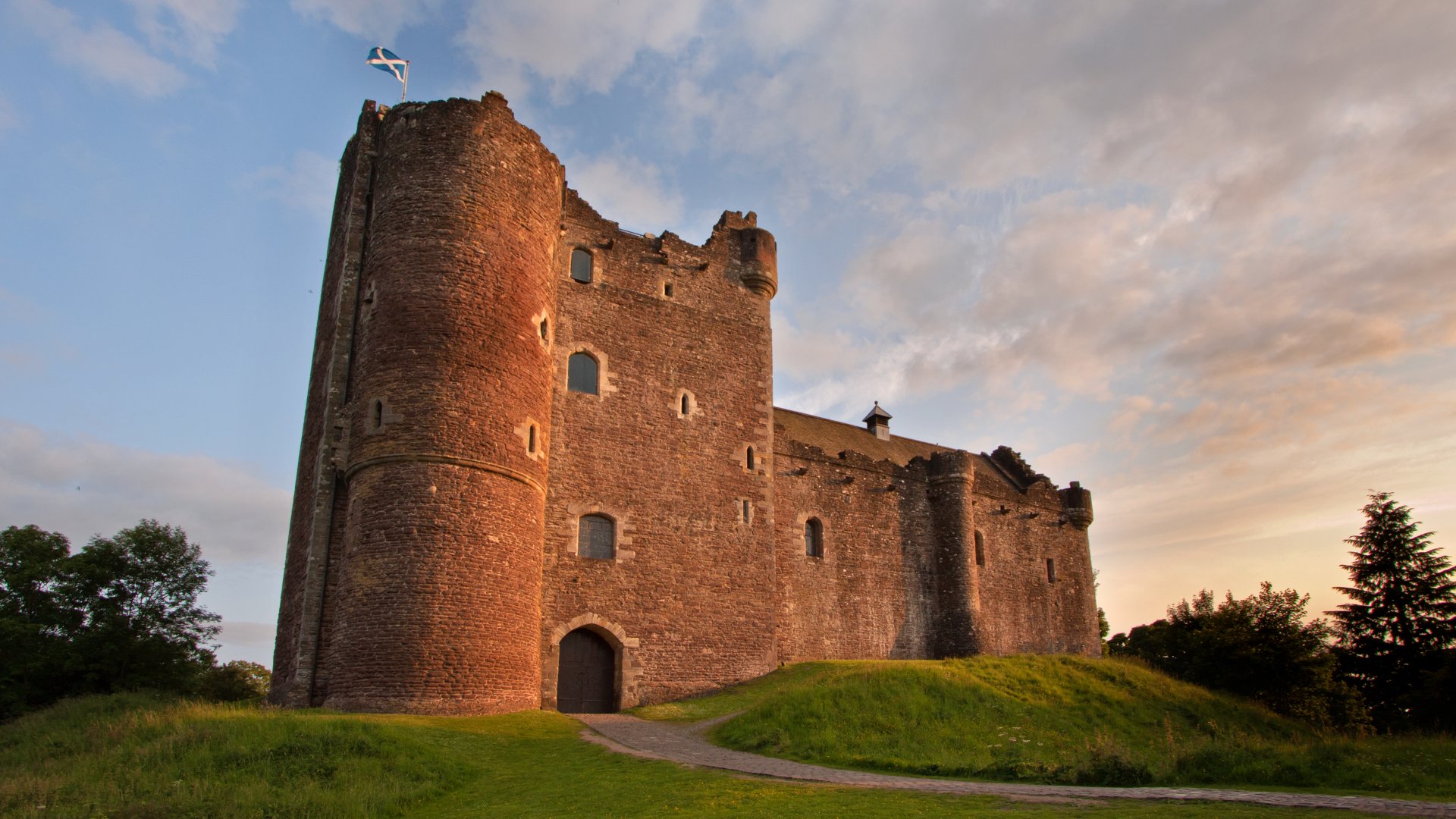 Doune Castle, an Outlander filming location