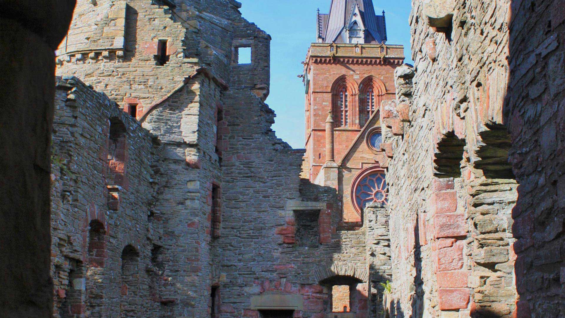 Cathedral in Kirkwall, Orkney Isles