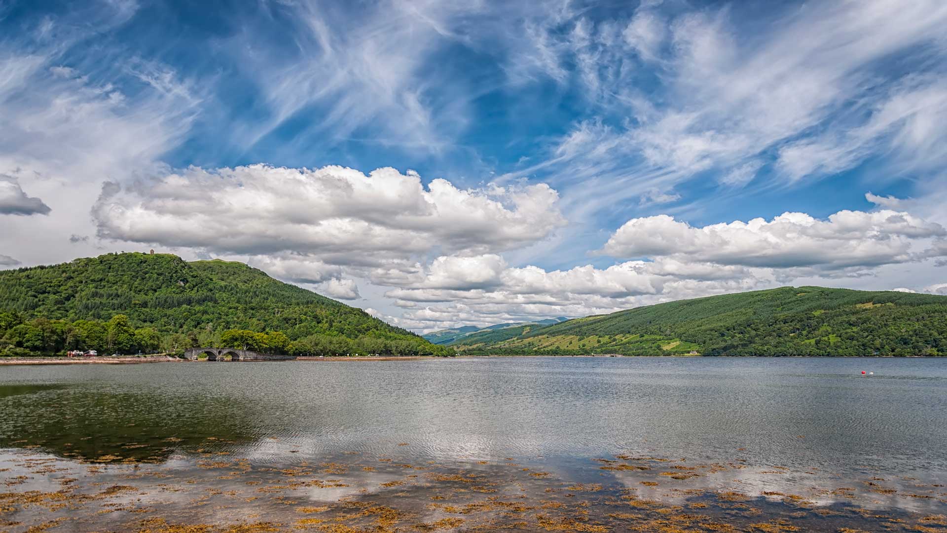 loch fyne Scotland summer