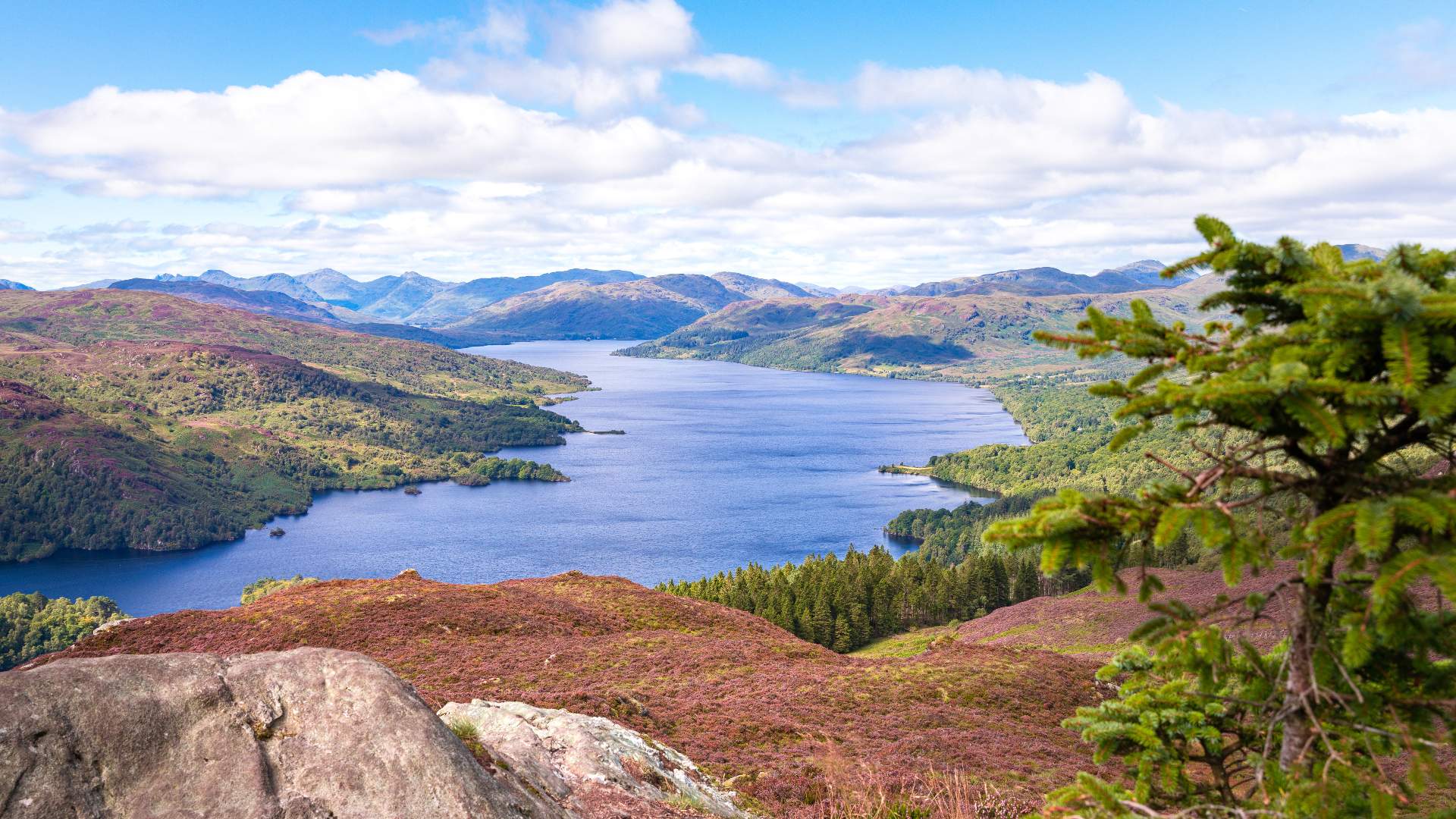 Loch Katrine in Scotland