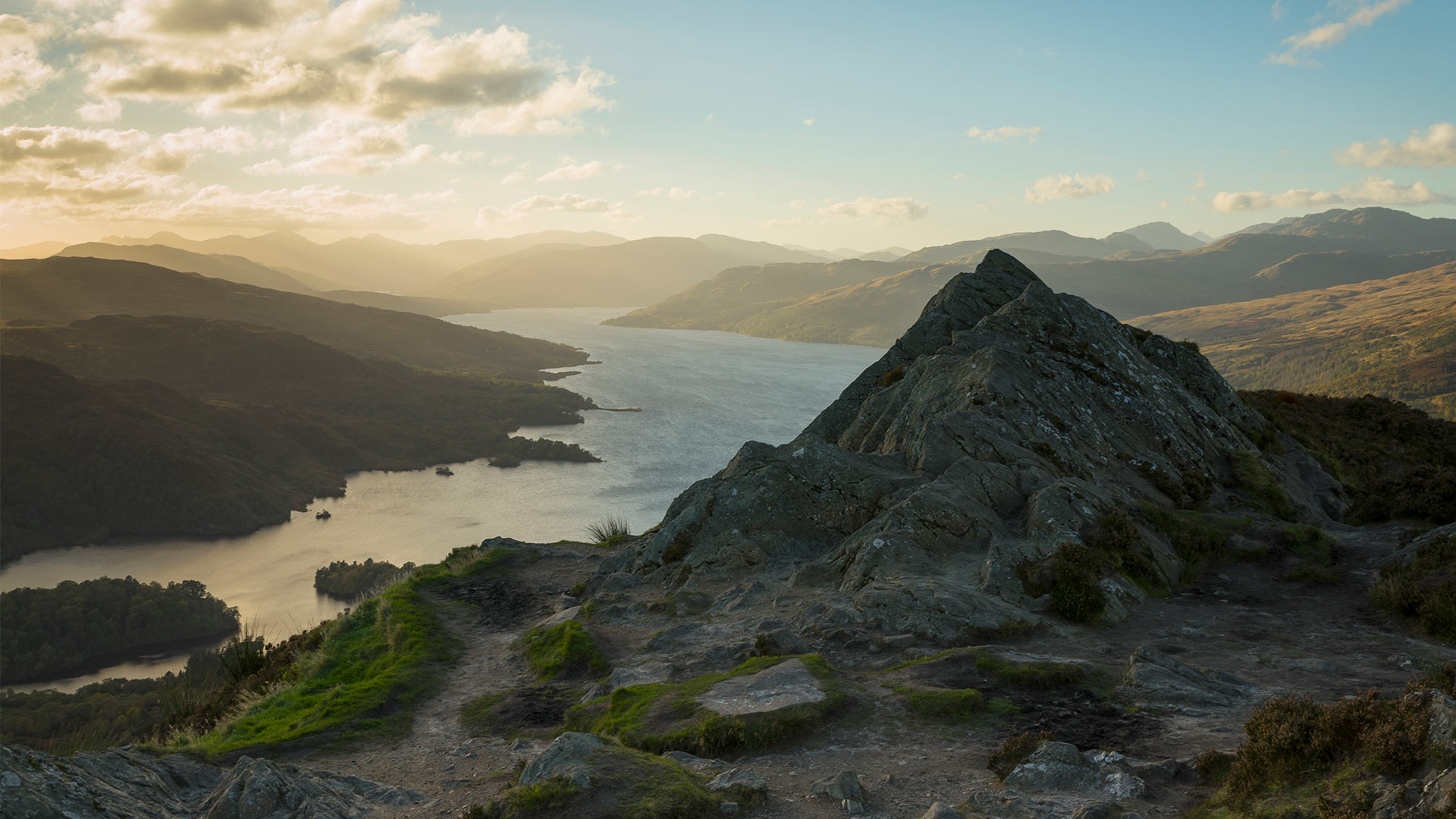 Loch Katrine in Scotland