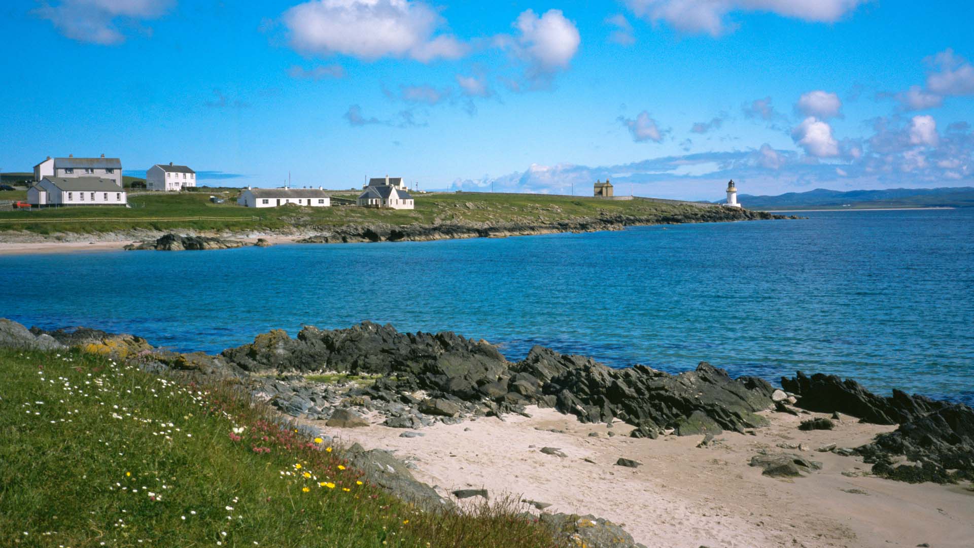 Lighthouse at Port Charlotte, Isle of Islay