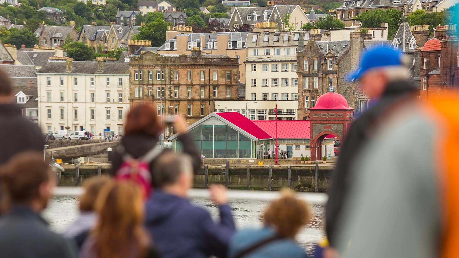 On board the Oban ferry