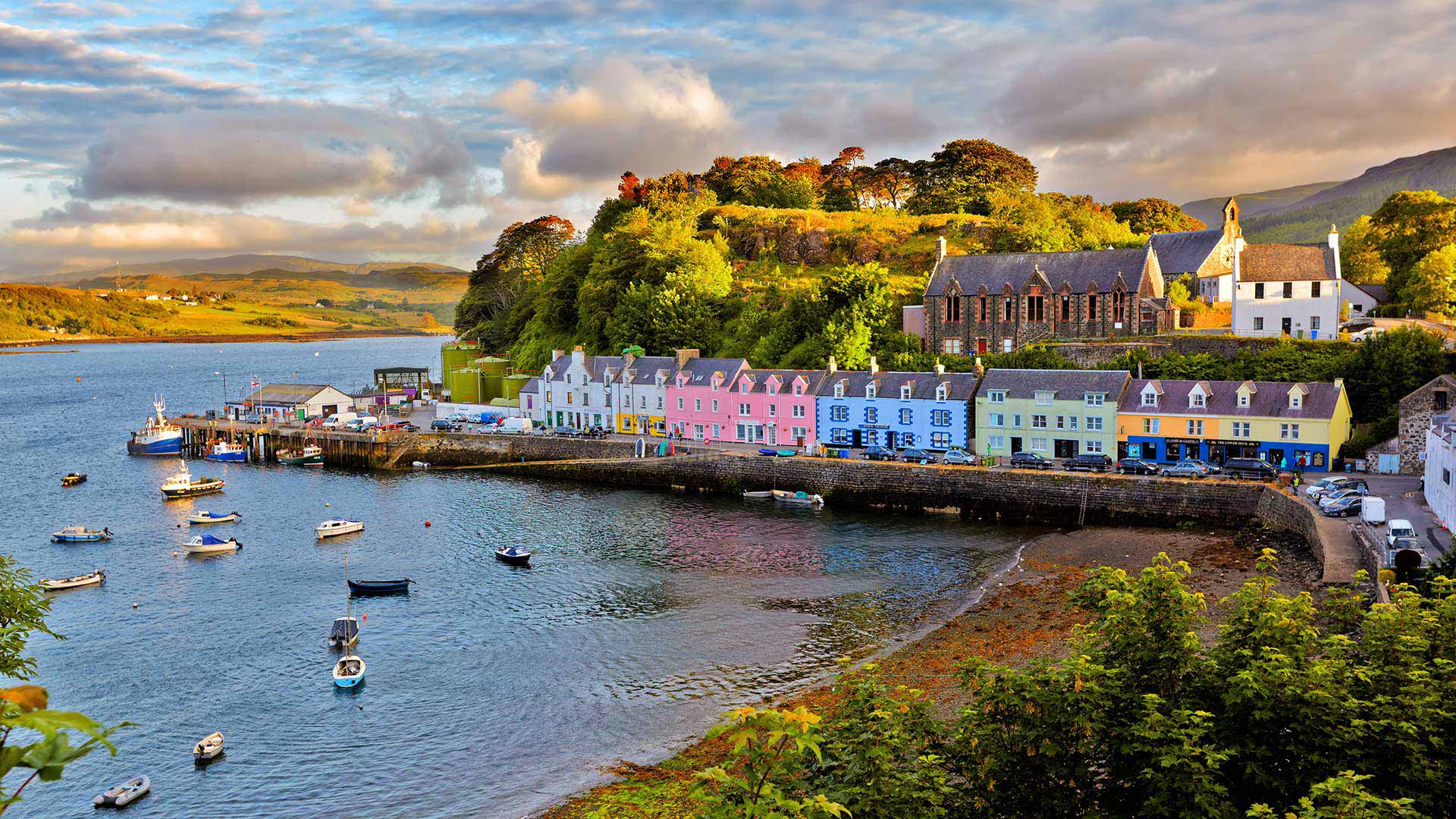 Portree on the Isle of Skye