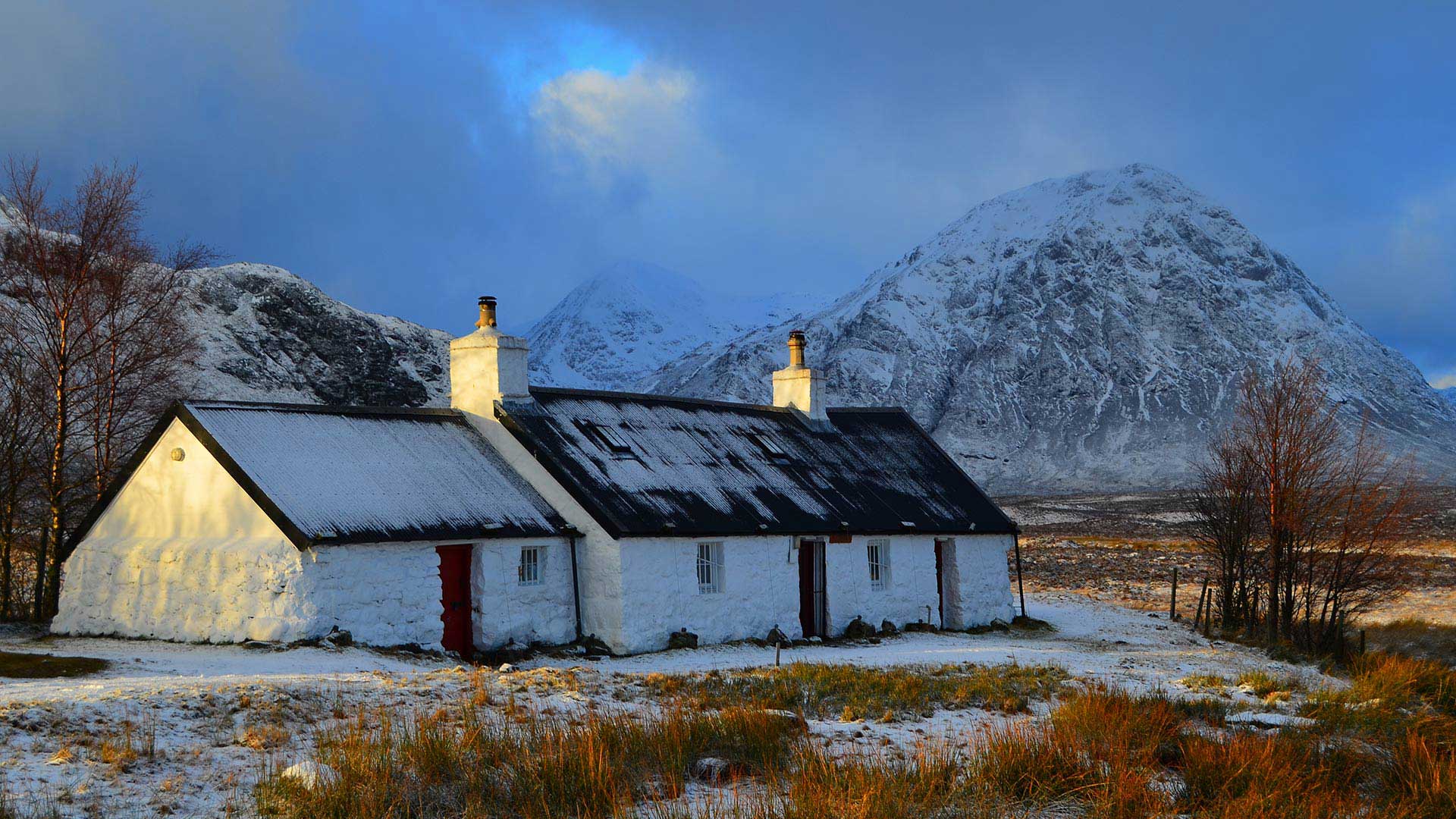 Winter in Glen Coe, Scotland