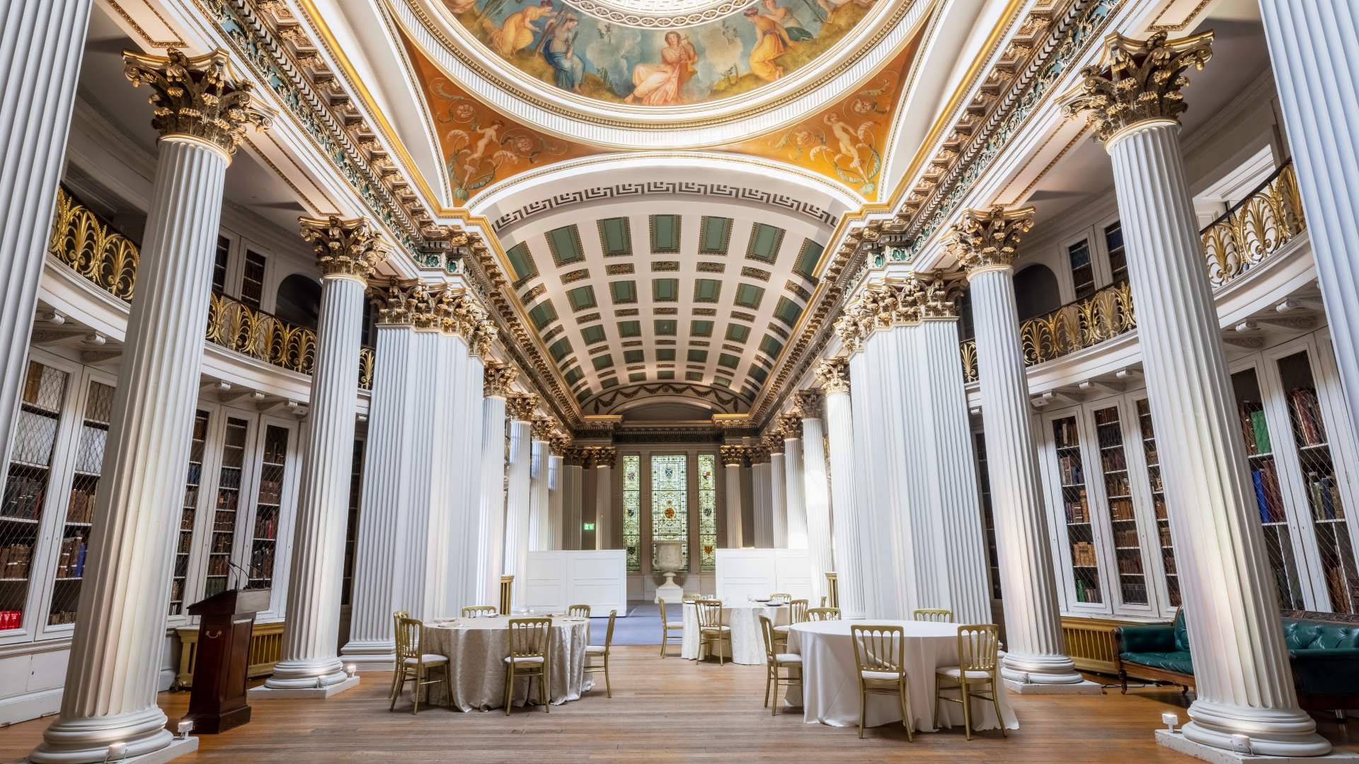 The Signet Library in Edinburgh, taken by Kenny Lam for VisitScotland