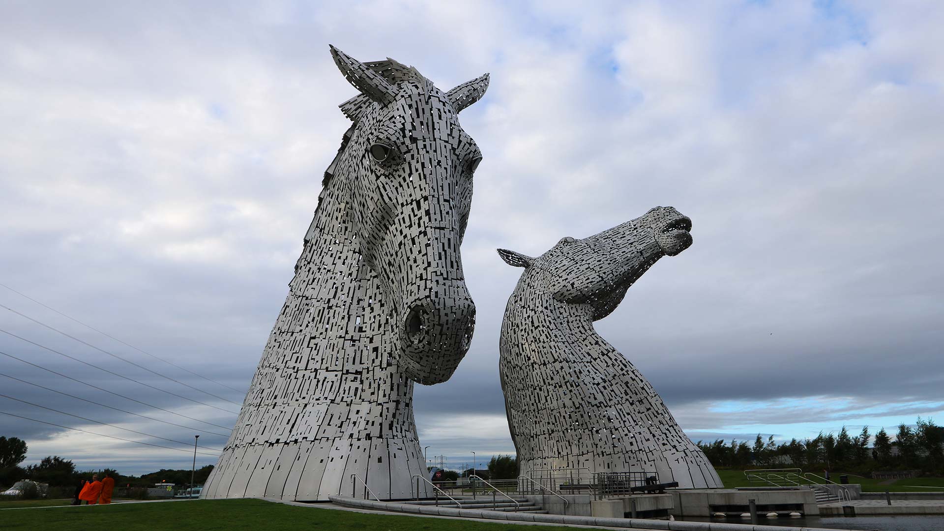 The Kelpies in Scotland