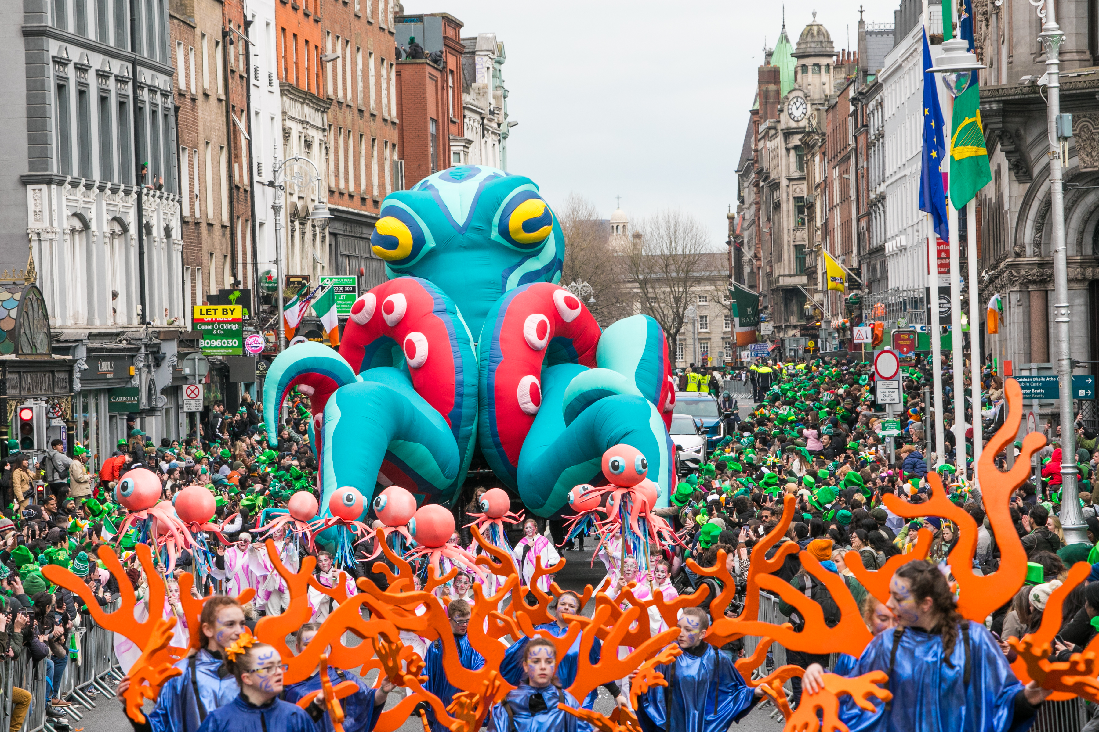 St. Patrick’s Day Parade in Dublin City, 2025. ©St Patrick's Festival Dublin