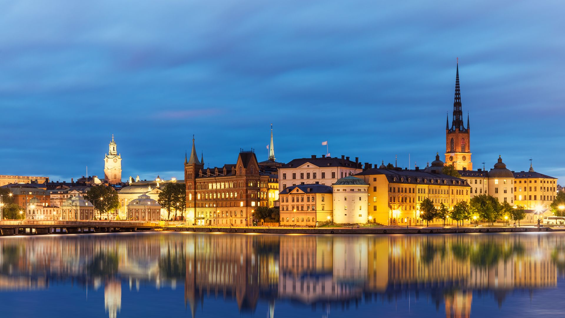 The Gamla Stan area of Stockholm