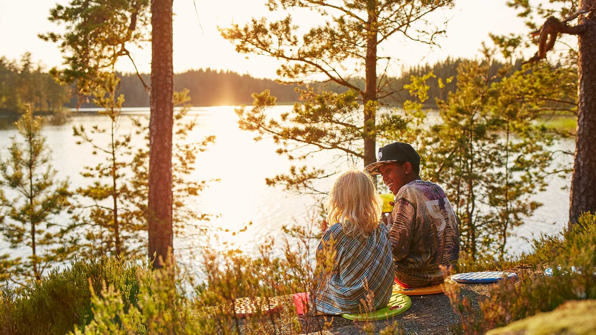 Enjoying the outdoors in Kristinehamn ©Clive Tompsett