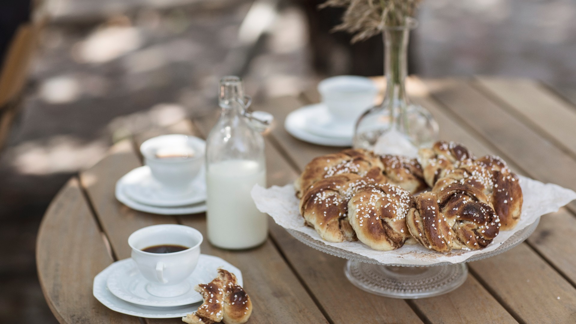 Swedish cinnamon buns, perfect for fika