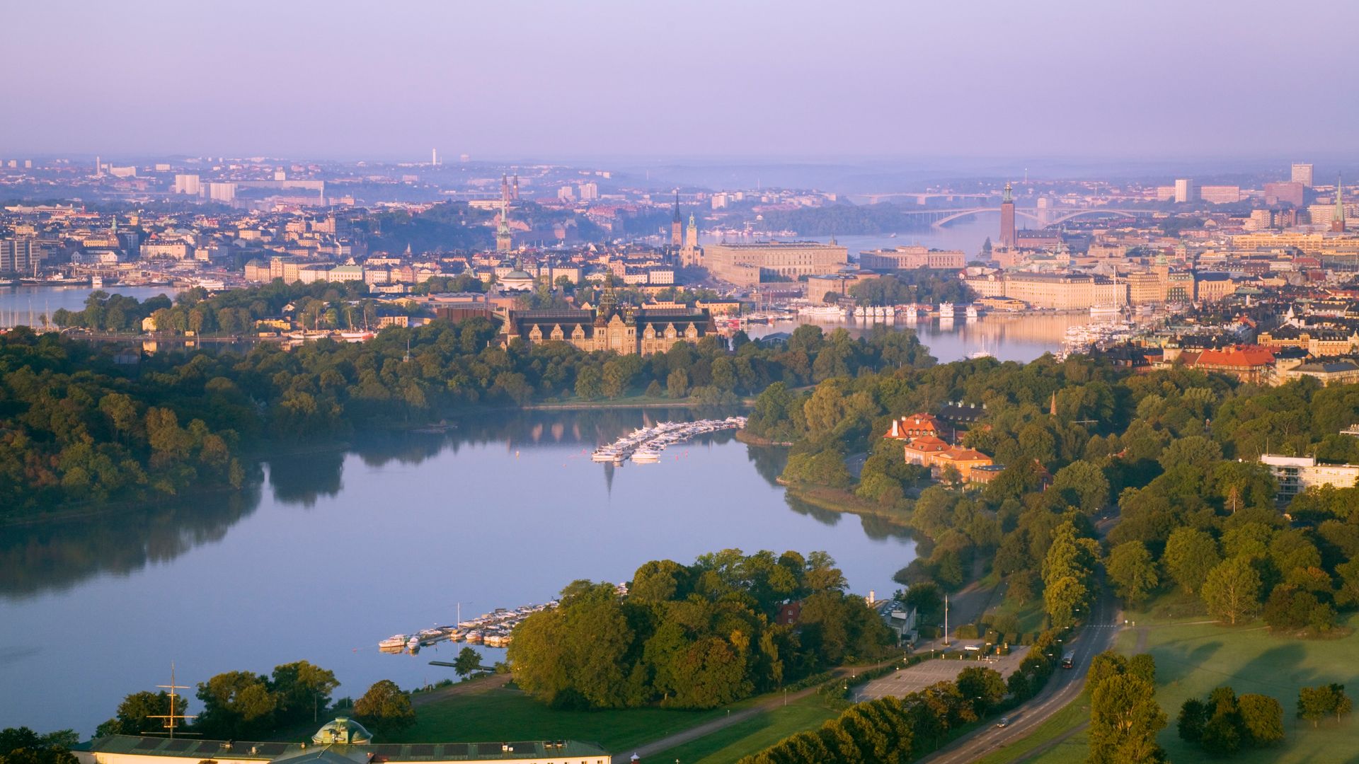 Stockholm from above © Ola Ericsson/Imagebank Sweden