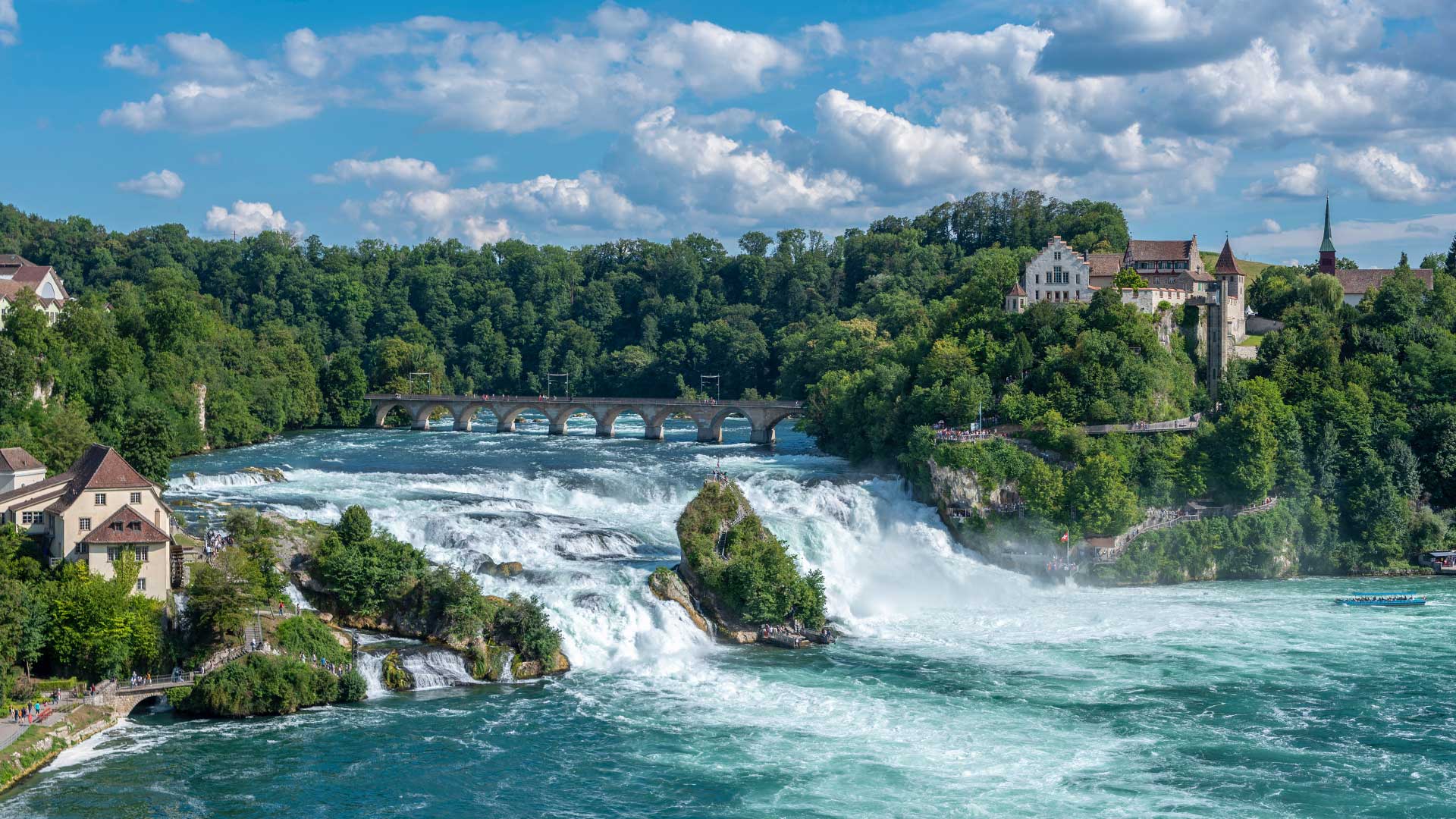 Rhine Falls, Lake Constance, Switzerland