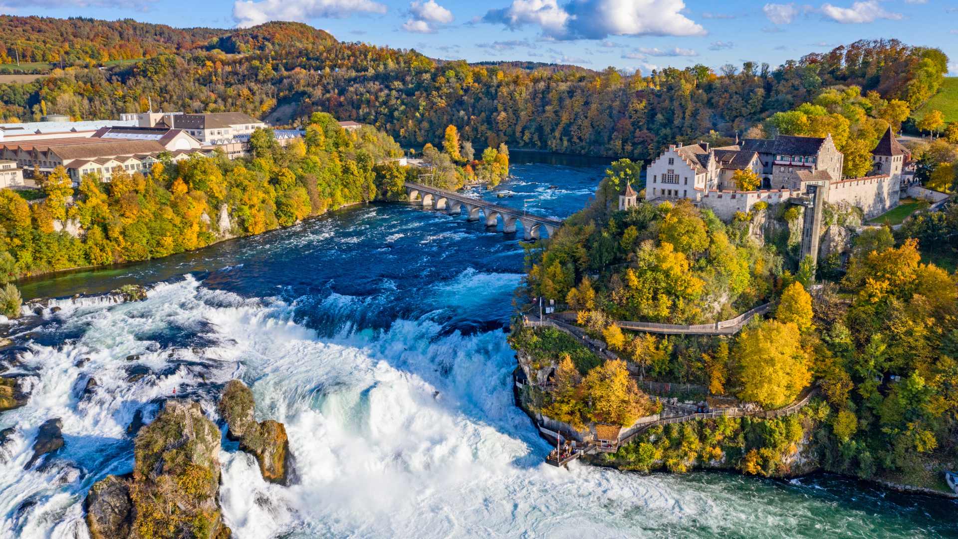 Schloss Laufen, Rhine Falls, Switzerland