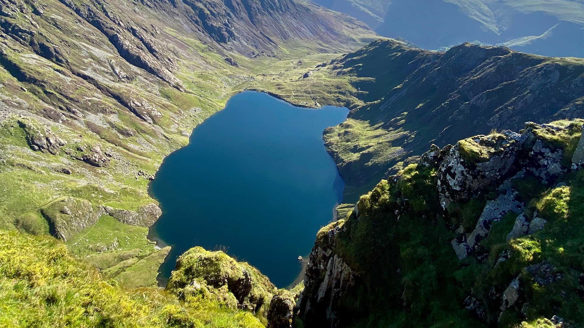 Cadair Idris mountain in North Wales, part of Snowdonia National Park