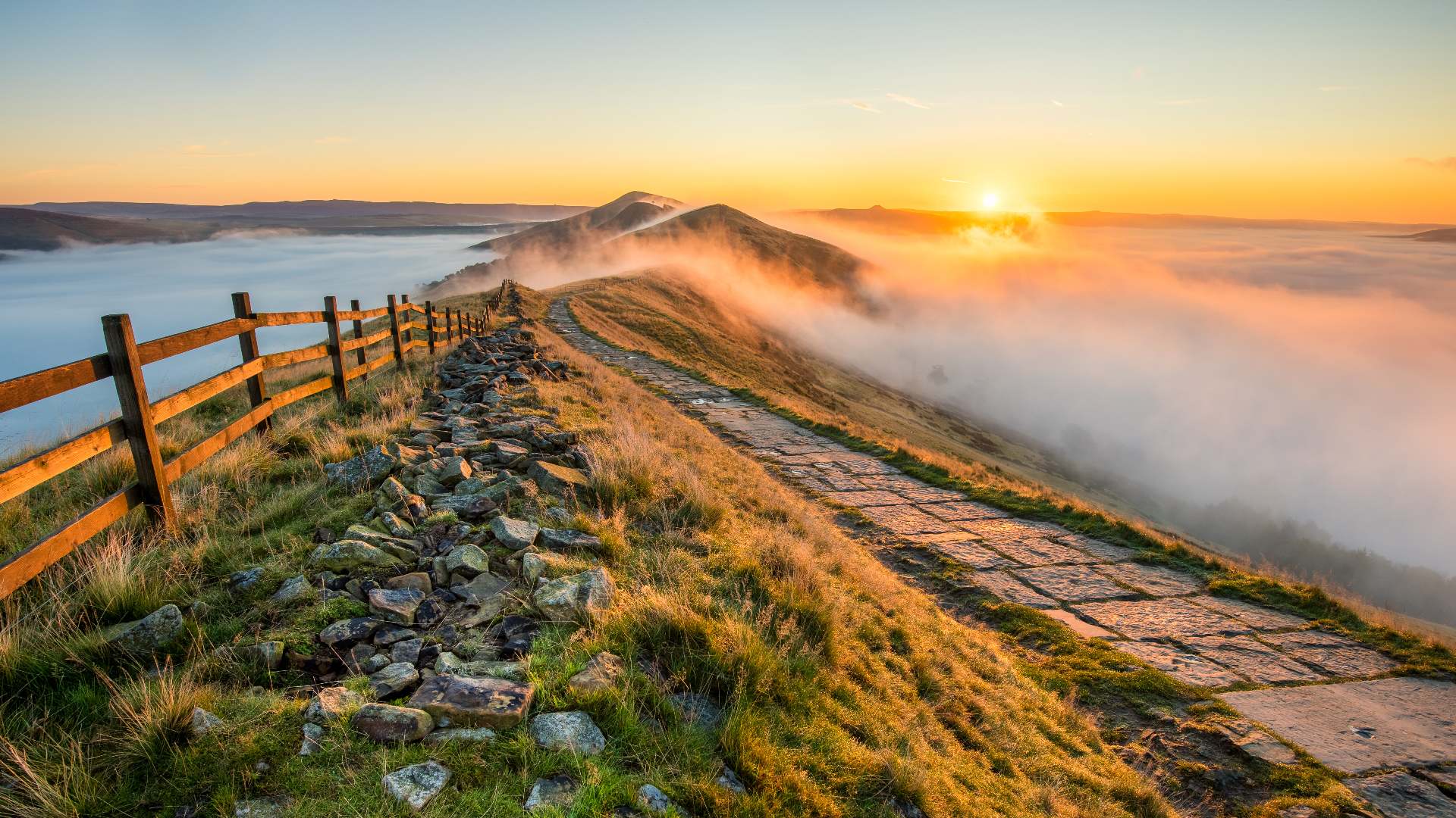 Mountains in the Peak District