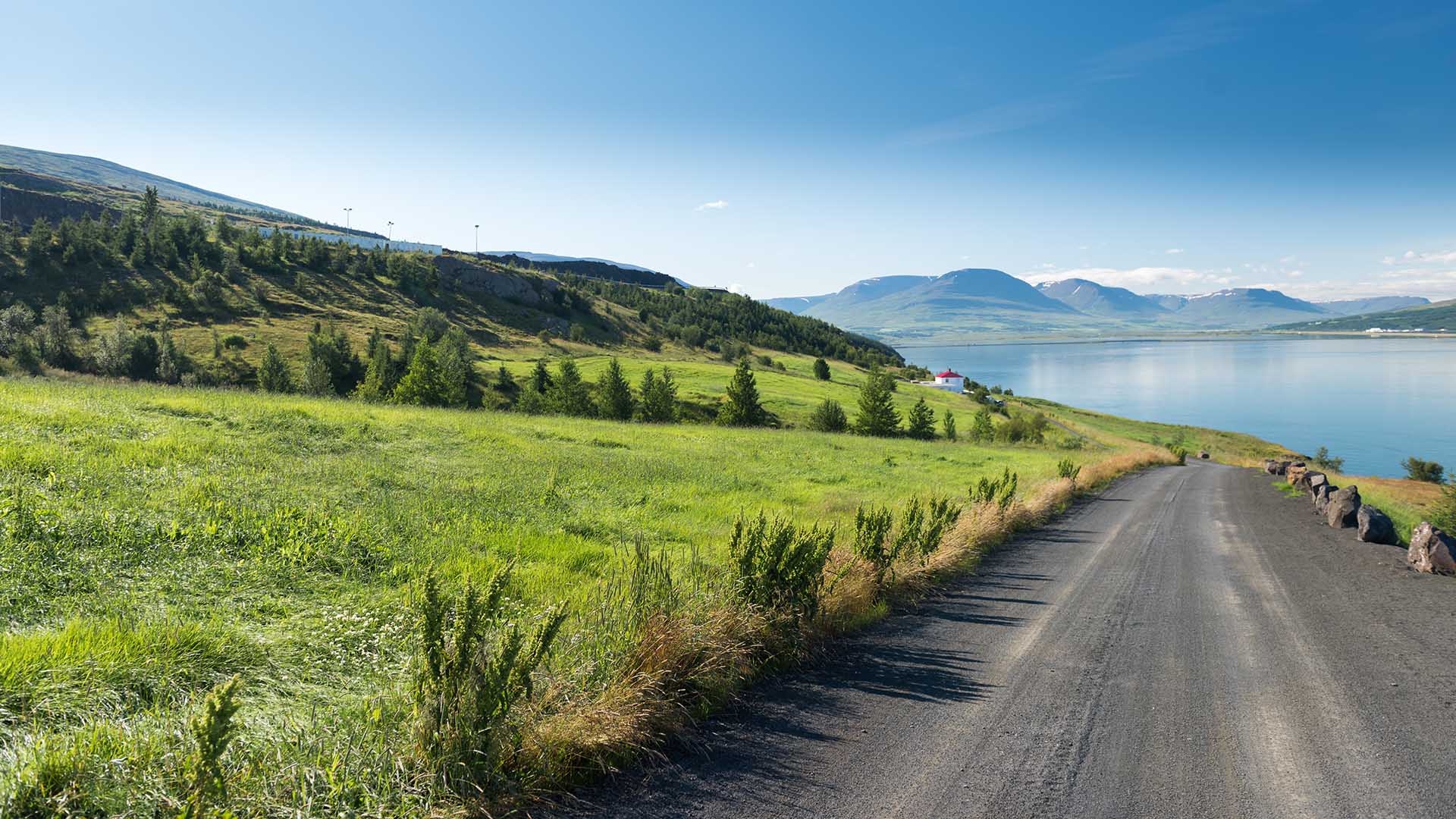 Road to Akureyri, self drive, Iceland