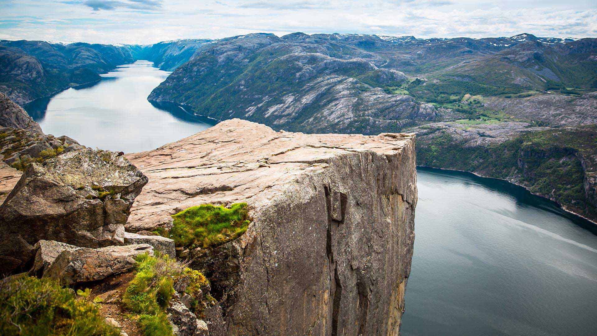 Pulpit rock in Lysefjord